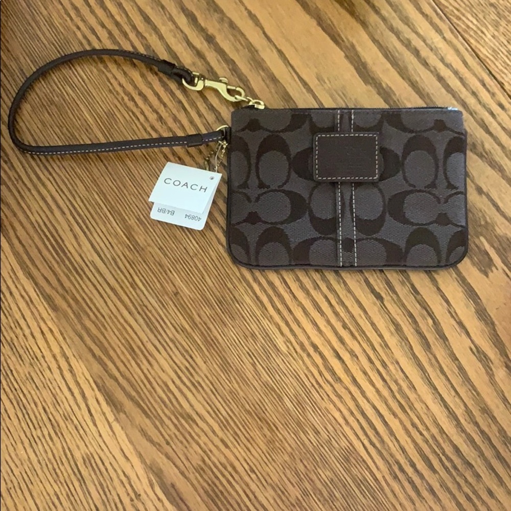 Never Used Coach Wristlet